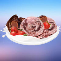 Sorvete de Morango e Chocolate (1l)